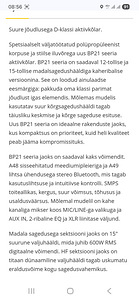 Aktiivkõlar BLG 15" 600Wrms D-klass BT (3 foto / 4)