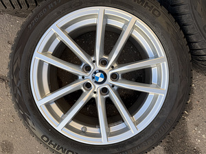 17" оригинальные диски BMW стиль 778 5x112 + 225/50/17 м+s (4 фото из 10)