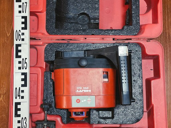 Hilti PR50 (нерабочий) + Hilti PA350 с креплениями и рейкой