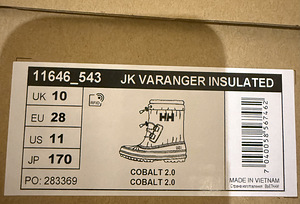 Зимние сапоги Helly Hansen JK VARANGER INSULATED (5 фото из 5)