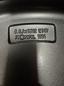 18" Audi originaalveljed 5x112 (7 foto / 8)