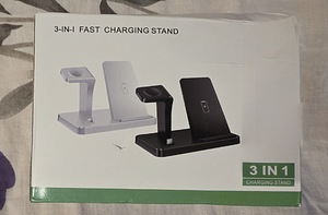 3in1 Fast Wireless Charger Station Dock For Samsung,Apple (2 фото из 10)