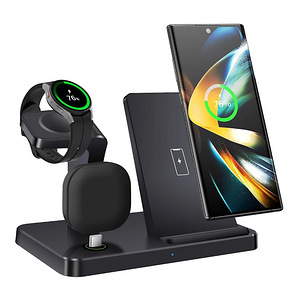 3in1 Fast Wireless Charger Station Dock For Samsung,Apple (1 фото из 10)