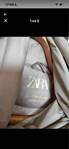Пуховик Zara 164 cm (2 фото из 4)