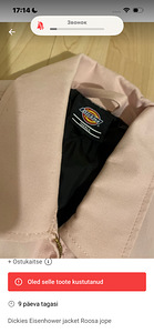 Dickies Eisenhower jakk väike naiste roosa jakk (4 foto / 6)