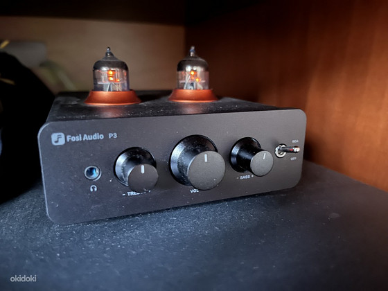 Müüa Fosi Audio P3 toruvõimendi koos originaaltorudega