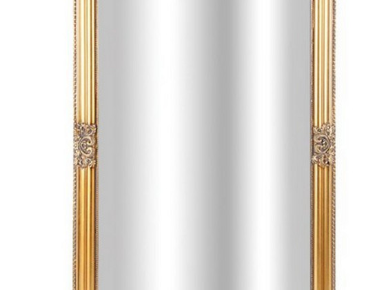 Зеркало с золотой рамой 72x162см