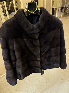 Mink jacket chocolate (1 foto / 1)