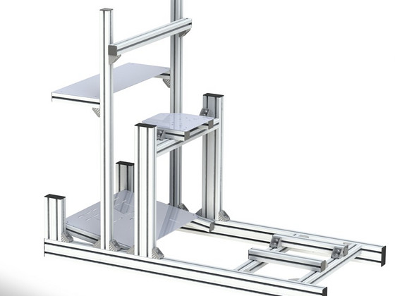 SimRig alumiiniumprofiilist