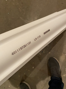 Laeliist penoplastist LX-110, 80x80 mm, L=2 m, 7 tk (2 foto / 2)