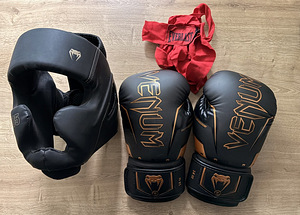 Venum Elite Boxing Set (Gloves + Headgear) (1 foto / 1)