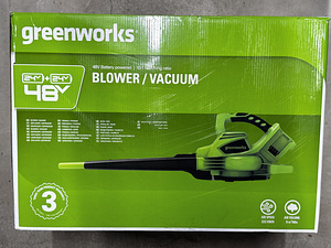 Lehepuhur Greenworks 48V (1 foto / 2)