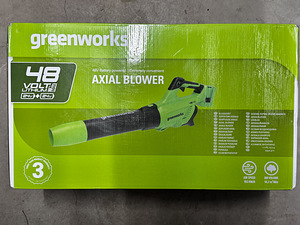 Воздуходувка Greenworks 48V + аккумуляторы + зарядное устрой (1 фото из 3)