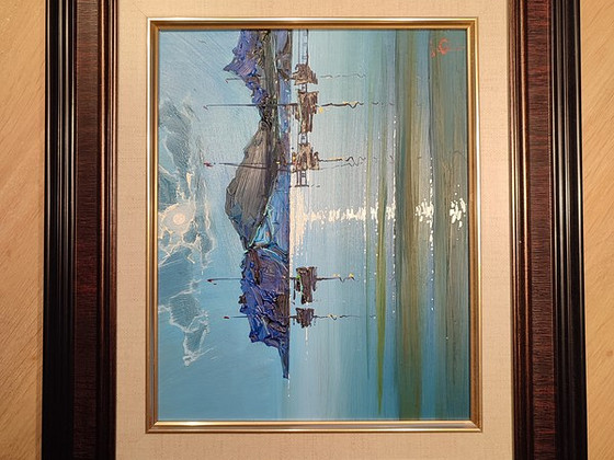 Pilt ōlimaal raamis.