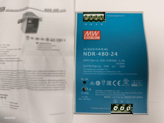 Toiteplokk NDR-480-24
