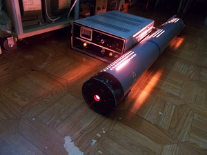 Suur heelium-neoon laser LG-75 (2 foto / 3)