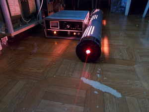 Suur heelium-neoon laser LG-75 (3 foto / 3)