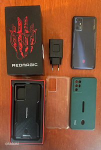 Zte Nubia Red Magic 6R, 128GB, Mercury Silver (2 фото из 2)