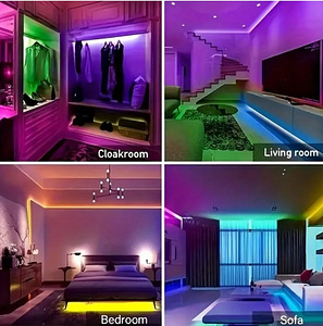 LED-neoonvalgusriba 5V RGB LED 4 ja 5m (4 foto / 8)