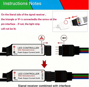 LED-neoonvalgusriba 5V RGB LED 4 ja 5m (5 foto / 8)