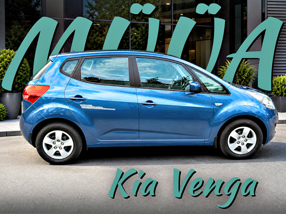Kia Venga 1.4 66kW bensiin ECO Dynamics 2013.a.
