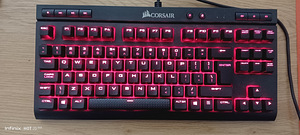 Juhtmega klaviatuur Corsair K63 (2 foto / 6)