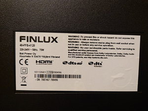 Televiisor Finlux 40" (4 foto / 7)