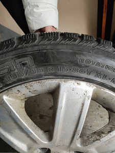 Talverehvidega veljed 185×55 R15. 4tk. (4 foto / 6)
