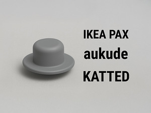 IKEA PAX kappide aukude katted komplekt 800 tk (1 foto / 3)
