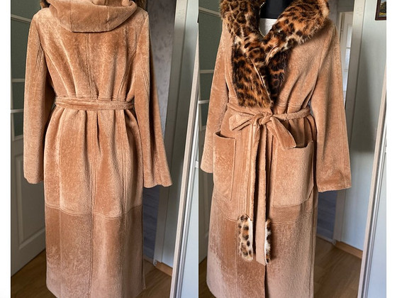 Karusnahkne mantel M-L-XL