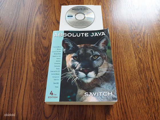 Absolute Java, 4th Edition, by Walter Savitch (Author)