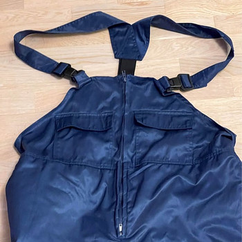Зимние рабочие брюки с подтяжками XL