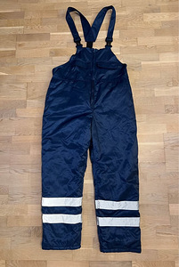 Зимние рабочие брюки с подтяжками XL (2 фото из 4)