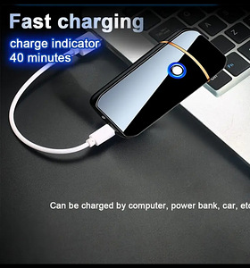 Перезаряжаемая электрическая USB-зажигалка без пламени. (6 фото из 8)