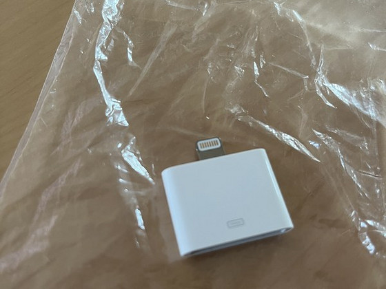 Originaal Apple 30pin - Lightning adapter