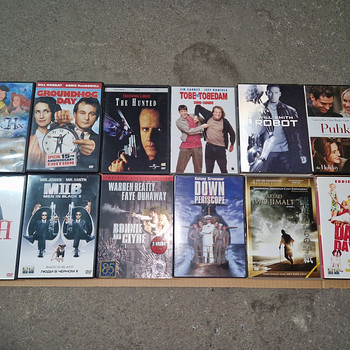 DVD kollektsioon 34 tk.