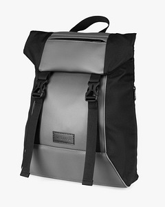 Рюкзак Milinal "Shuttle roll mini", полиэстер черный (5 фото из 7)