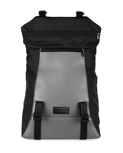 Рюкзак Milinal "Shuttle roll mini", полиэстер черный (6 фото из 7)