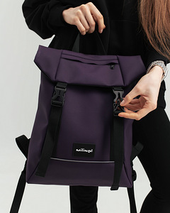 Seljakott Milinal "Shuttle roll mini" mattlilla (3 foto / 10)