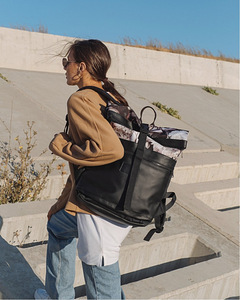 Рюкзак Milinal "Rolltop", с цветочным принтом (2 фото из 9)