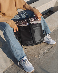 Рюкзак Milinal "Rolltop", с цветочным принтом (3 фото из 9)