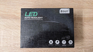 Zdatt Led - H7 esituled (12V 12000LM 30W 6000K) (2 foto / 7)