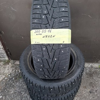 205-55-16. Naelrehvid. 4 tk. 7 mm.