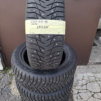205-55-16. Naelrehvid. 4 tk. 7 mm.