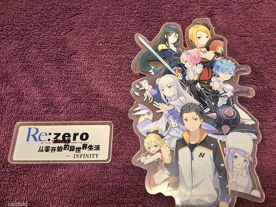 Акриловая фигурка-стенд Re:Zero/ acrylic stand figure