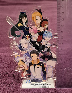 Akrüülfiguuride alus Re:Zero/ akrüülfiguuride alus (2 foto / 2)