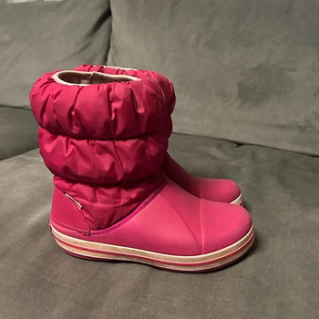 Зимние сапоги Crocs, размер J3(34-35), 21,7см