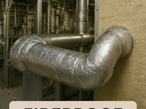 Изоляционные работы, Isolatsioonitööd, Fireproof insulation