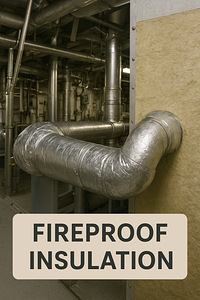 Изоляционные работы, Isolatsioonitööd, Fireproof insulation (1 фото из 1)