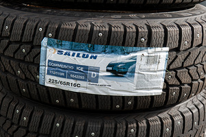 Fiat Ducato veljed + UUED Sailun naastrehvid 225/65 R16C (6 foto / 6)